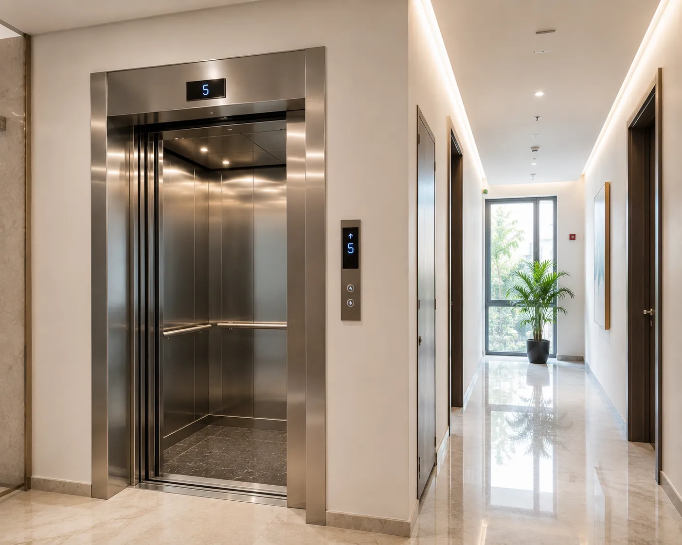 MRL Passenger Lift